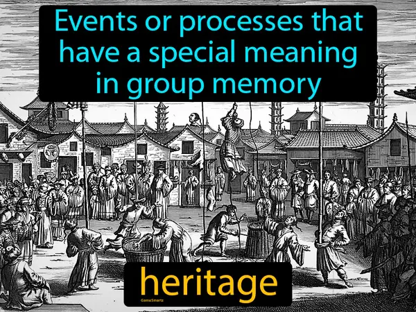 events or processes that have a special meaning in group memory