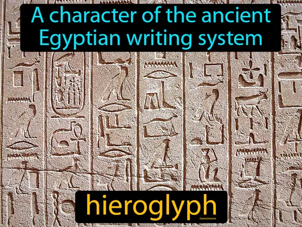 a character of the ancient Egyptian writing system