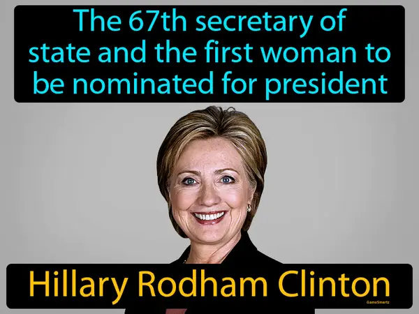 the 67th secretary of state and the first woman to be nominated for president