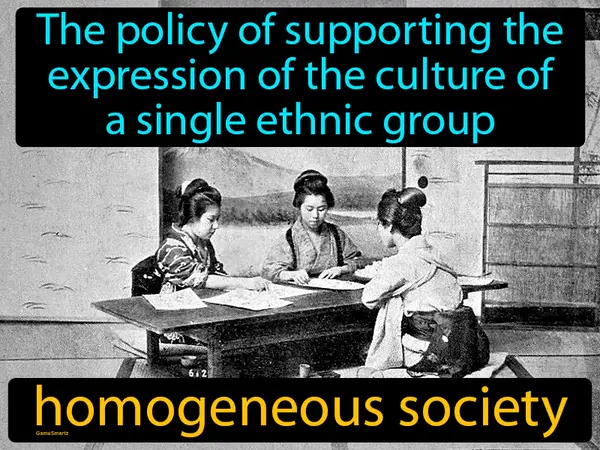 The policy of supporting the expression of the culture of a single ethnic group