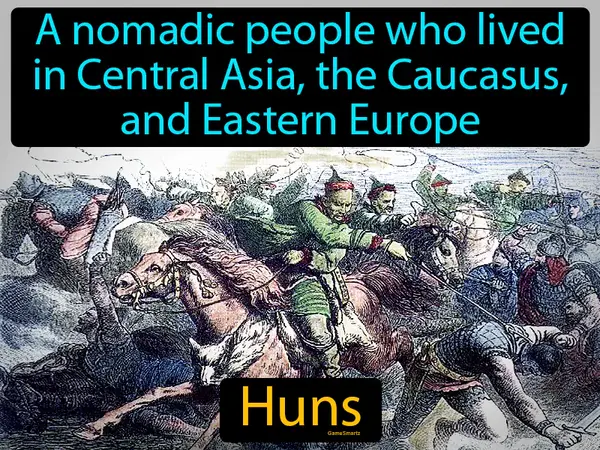 A nomadic people who lived in Central Asia, the Caucasus,
and Eastern Europe