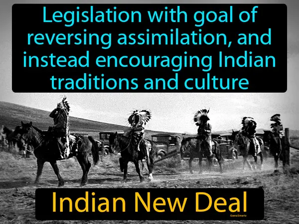 legislation with goal of reversing assimilation, and instead encouraging Indian traditions and culture
