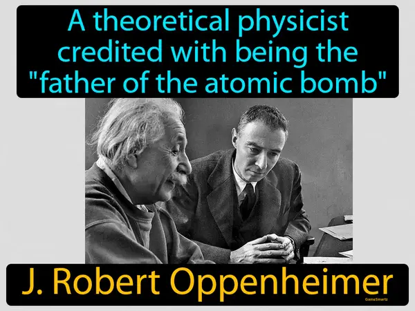a theoretical physicist credited with being the &quot;father of the atomic bomb&quot;