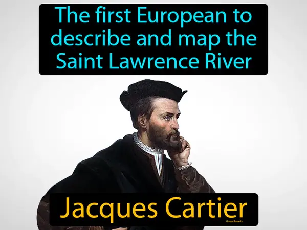 the first European to describe and map the Saint Lawrence River
