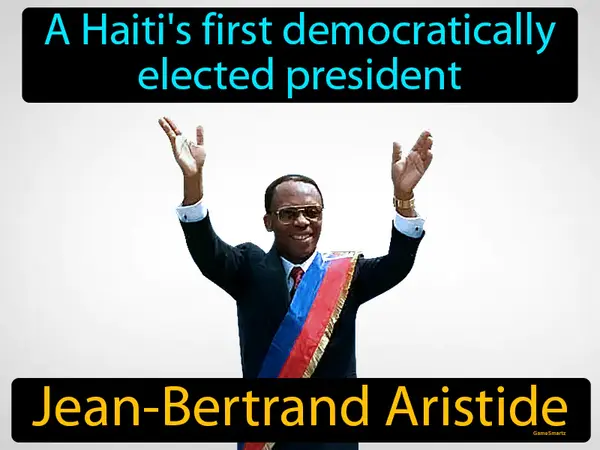 a Haiti's first democratically elected president
