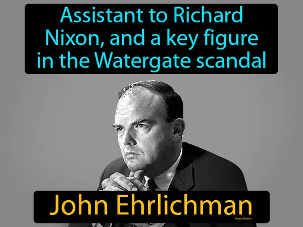 assistant to Richard Nixon, and a key figure in the Watergate scandal