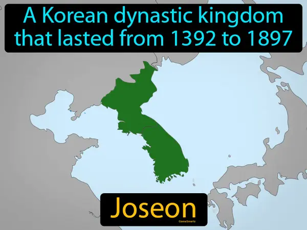 A Korean dynastic kingdom that lasted from 1392 to 1897