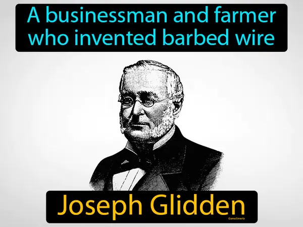a businessman and farmer who invented barbed wire