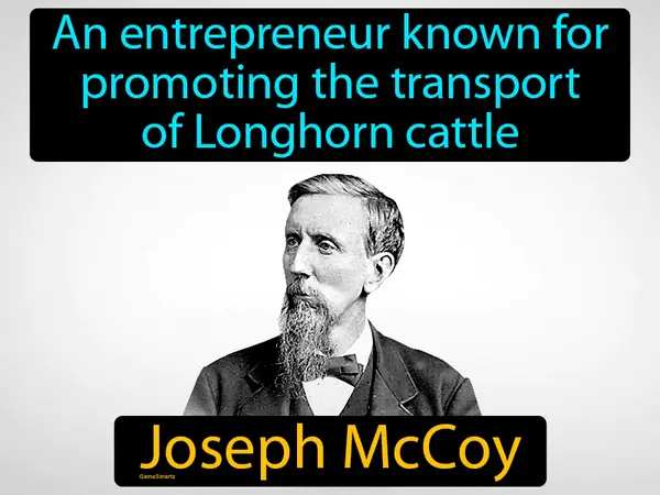 an entrepreneur known for promoting the transport of Longhorn cattle