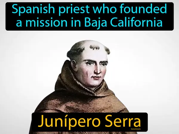 a Spanish priest who founded a mission in Baja California