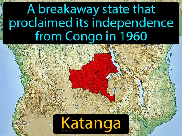 A breakaway state that proclaimed its independence from Congo in 1960