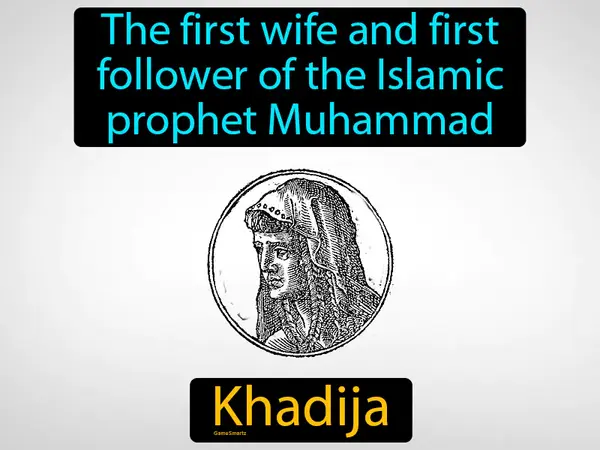 the first wife and first follower of the Islamic prophet Muhammad