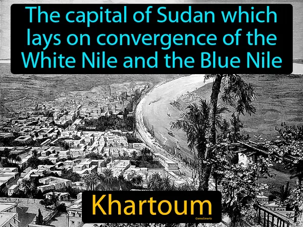 the capital of Sudan which lays on convergence of the White Nile and the Blue Nile