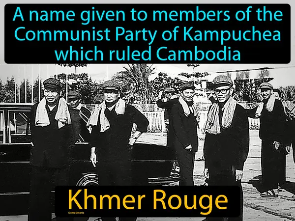 A name given to members of the Communist Party of Kampuchea which ruled Cambodia