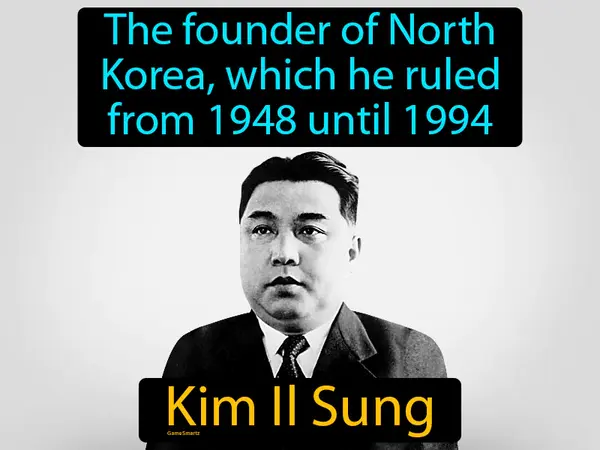 the founder of North Korea, which he ruled from 1948 until 1994