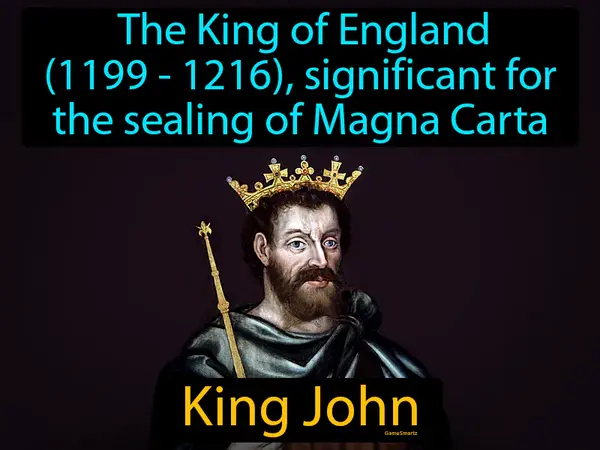 the King of England (1199 - 1216), significant for the sealing of Magna Carta