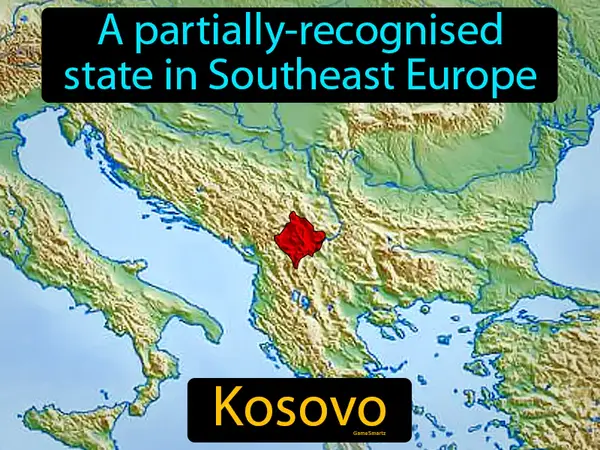 A partially-recognised state in Southeast Europe