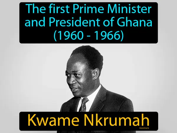 the first Prime Minister and President of Ghana (1960 - 1966)