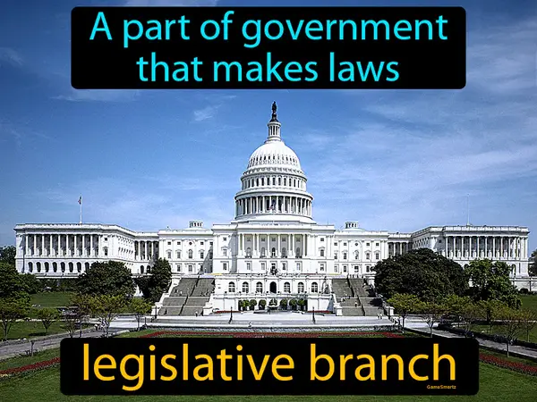 a part of government that makes laws