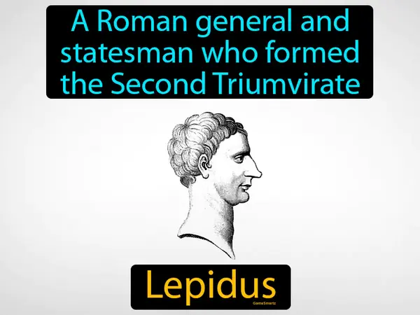 a Roman general and statesman who formed the Second Triumvirate