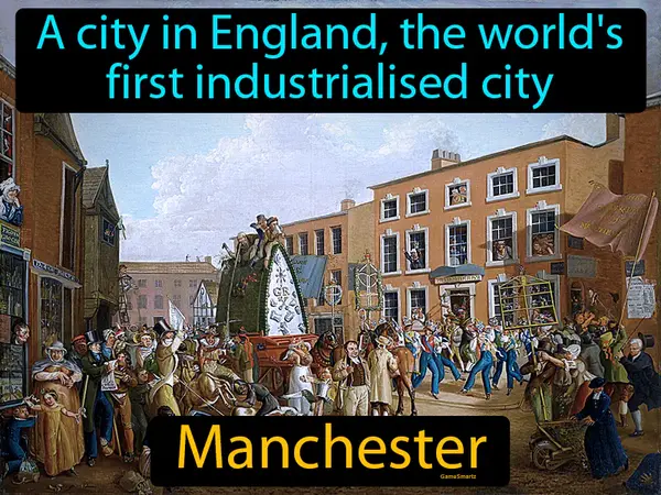 A city in England, the world's first industrialised city