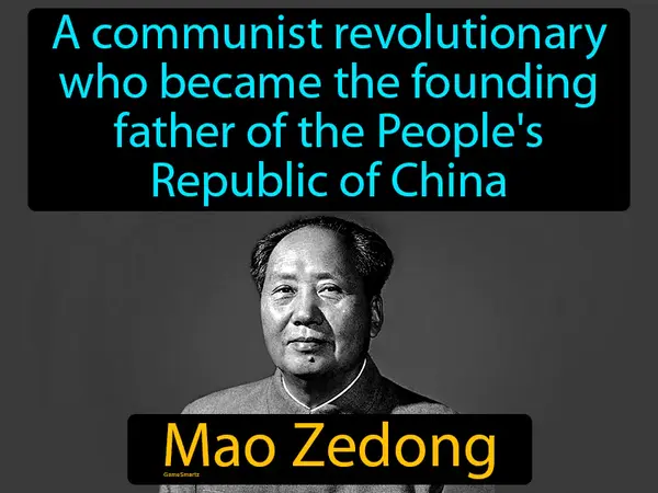 a communist revolutionary who became the founding father of the People's Republic of China