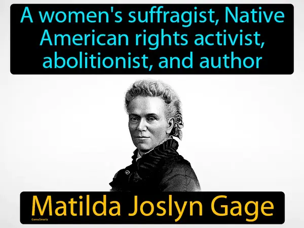 a women's suffragist, Native American rights activist, abolitionist, and author