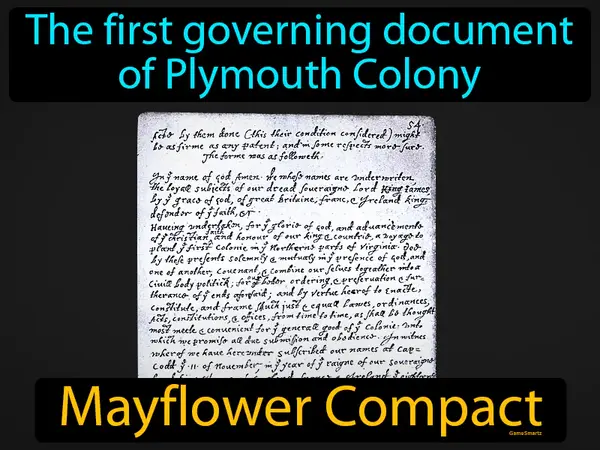 the first governing document of Plymouth Colony