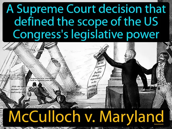 a Supreme Court decision that defined the scope of the US Congress's legislative power
