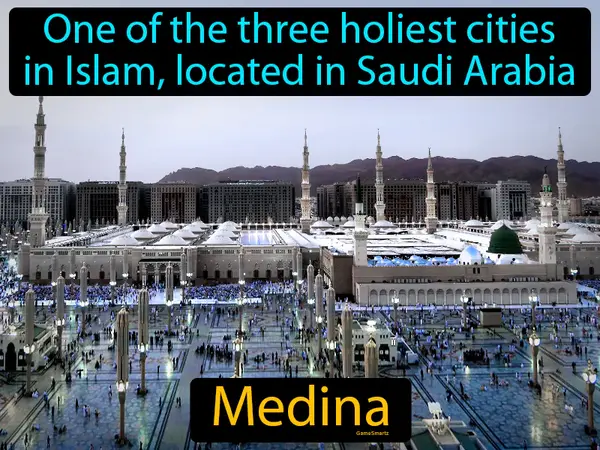 One of the three holiest cities in Islam, located in Saudi Arabia