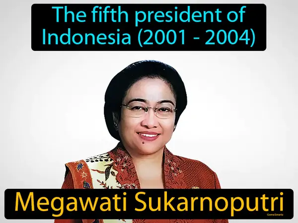 the fifth president of Indonesia (2001 - 2004)