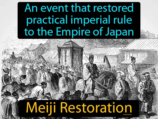 an event that restored practical imperial rule to the Empire of Japan