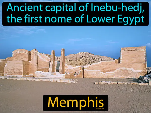 ancient capital of Inebu-hedj, the first nome of Lower Egypt