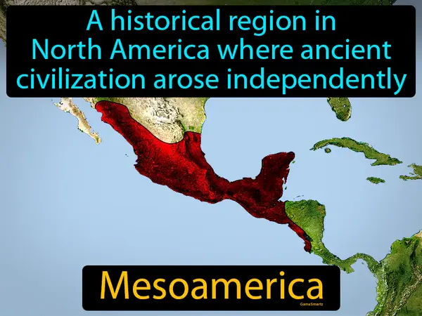 a historical region in North America where ancient civilization arose independently