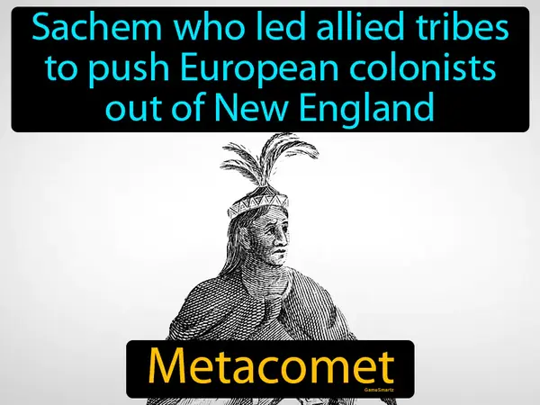 sachem who led allied tribes to push European colonists out of New England