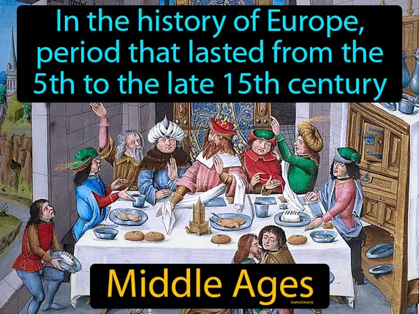 in the history of Europe, period that lasted from the 5th to the late 15th century