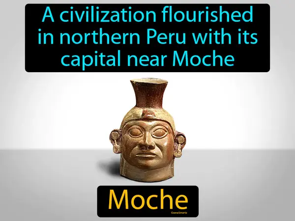 A civilization flourished in northern Peru with its capital near Moche