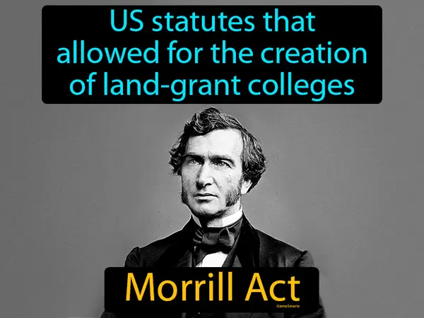 US statutes that allowed for the creation of land-grant colleges