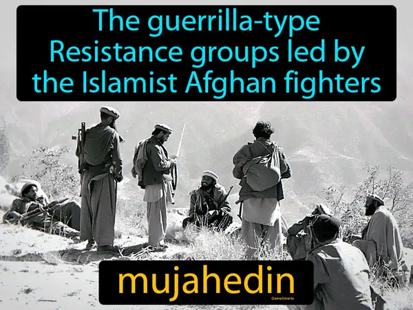 The guerrilla-type Resistance groups led by the Islamist Afghan fighters