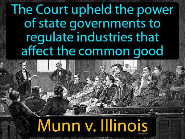 the Court upheld the power of state governments to regulate industries that affect the common good
