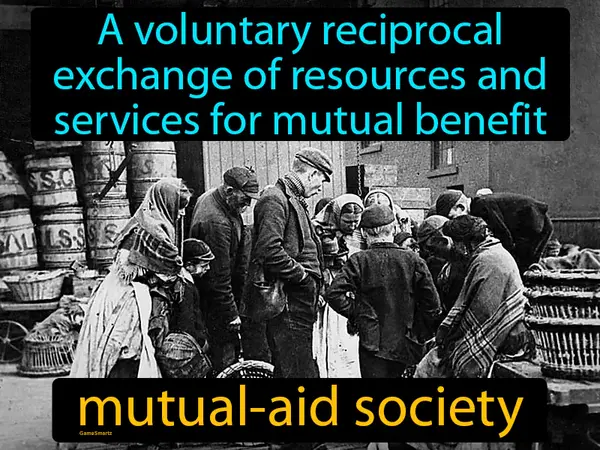 A voluntary reciprocal exchange of resources and services for mutual benefit