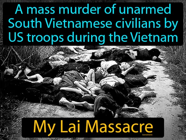 the mass murder of South Vietnamese civilians by US troops