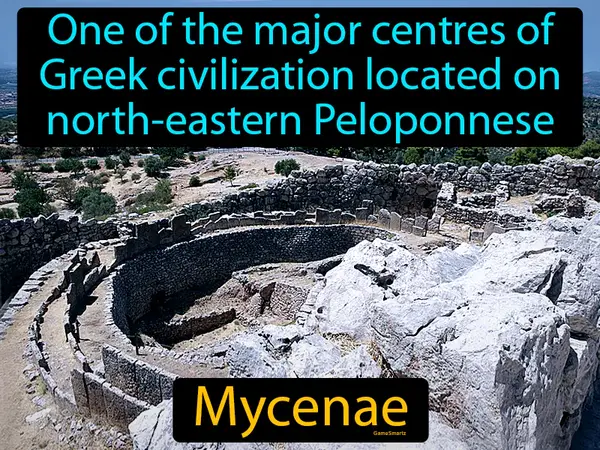 one of the major centres of Greek civilization located on north-eastern Peloponnese