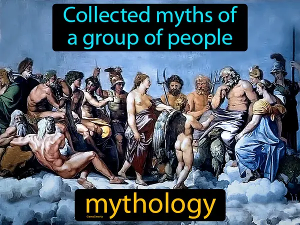 collected myths of a group of people