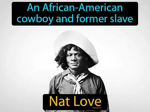 an African-American cowboy and former slave