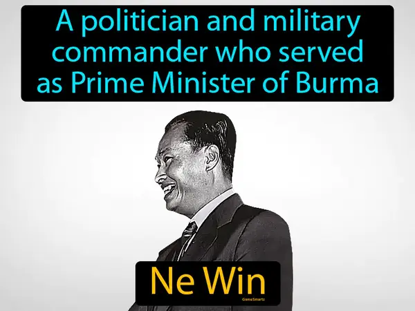 a politician and military commander who served as Prime Minister of Burma