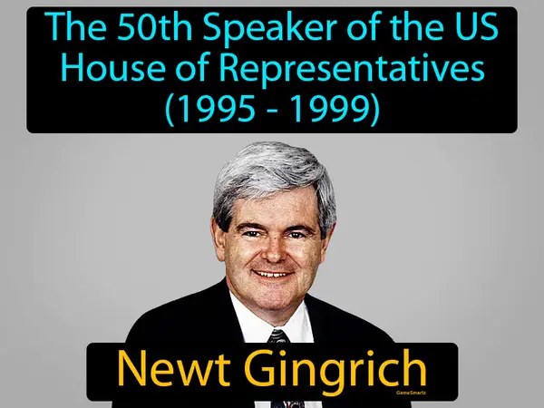 the 50th Speaker of the US House of Representatives (1995 - 1999)