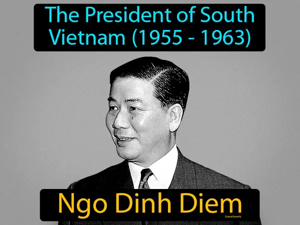 the President of South Vietnam (1955 - 1963)