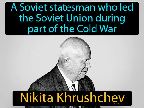 a Soviet statesman who led the Soviet Union during part of the Cold War