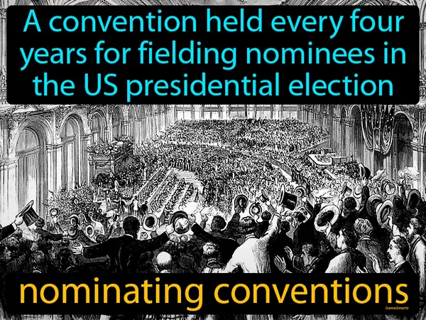 a convention held every four years for fielding nominees in the US presidential election